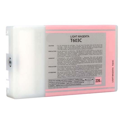 Picture of Compatible T603C00 Light Magenta UltraChrome K3 Ink Cartridge (220 ml)