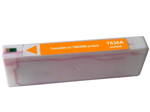 Picture of Compatible T636A00 Orange UltraChrome HDR Ink Cartridge (700 ml)