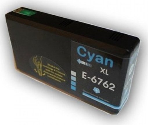 Picture of Compatible T676XL220 (Epson 676XL) High Yield Cyan Inkjet Cartridge (1200 Yield)