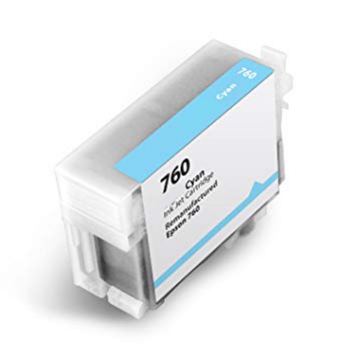 Picture of Compatible T760220 (Epson 760) Cyan Ink Cartridge (32 ml)