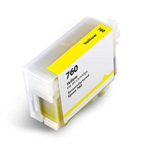Picture of Compatible T760420 (Epson 760) Yellow Ink Cartridge (32 ml)