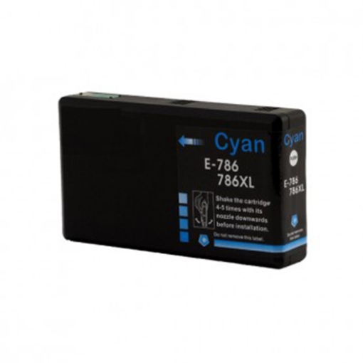 Picture of Compatible T786XL220 (Epson 786XL) Ultra High Yield Cyan Inkjet Cartridge (2000 Yield)