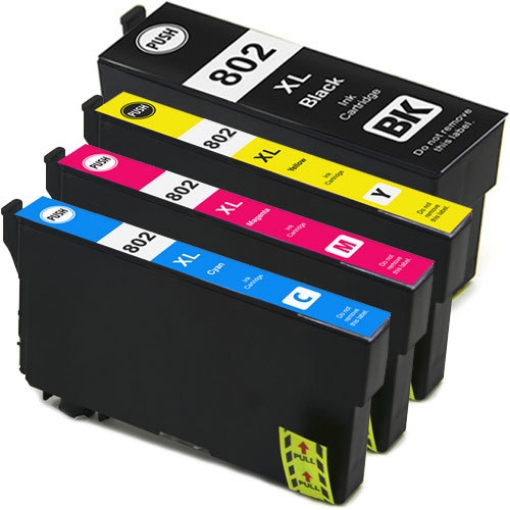 Picture of Bundled CE410X, CE411A, CE412A, CE413A (HP 305X) Black, Cyan, Magenta, Yellow Toner Cartridges
