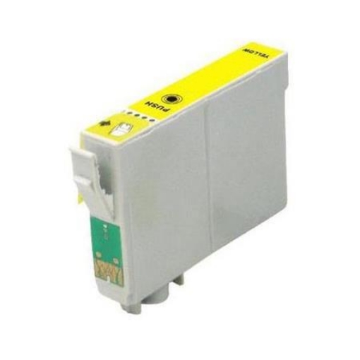 Picture of Compatible T822xl420-S (Epson T822) Ultra High Yield Yellow Inkjet Cartridge (1100 Yield)