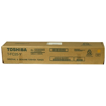 Show details for Toshiba TFC25Y Yellow Toner Cartridge (26800 Yield) Picture of Toshiba TFC25Y Yellow Toner Cartridge (26800 Yield)