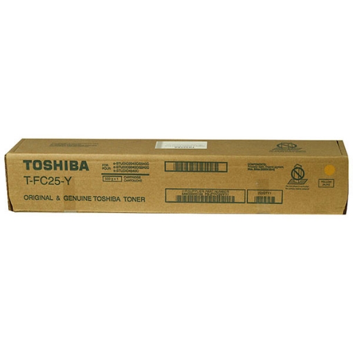 Picture of Toshiba TFC25Y Yellow Toner Cartridge (26800 Yield)