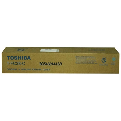 Picture of Toshiba TFC28C Cyan Toner Cartridge (24000 Yield)