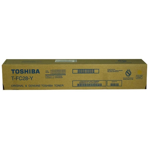 Picture of Toshiba TFC28Y Yellow Toner Cartridge (24000 Yield)