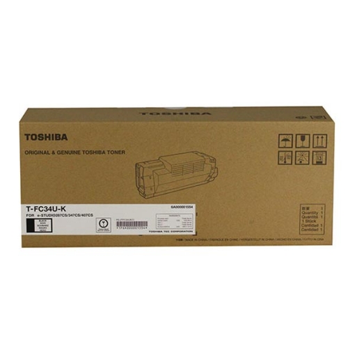 Picture of Toshiba TFC34UK Black Toner Cartridge (15000 Yield)