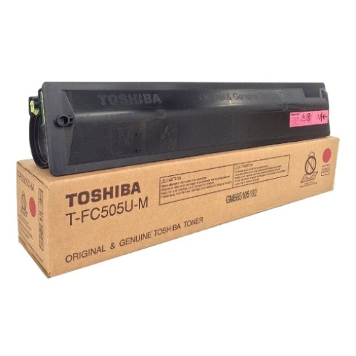 Picture of Toshiba TFC505UM Magenta Toner Cartridge (33600 Yield)