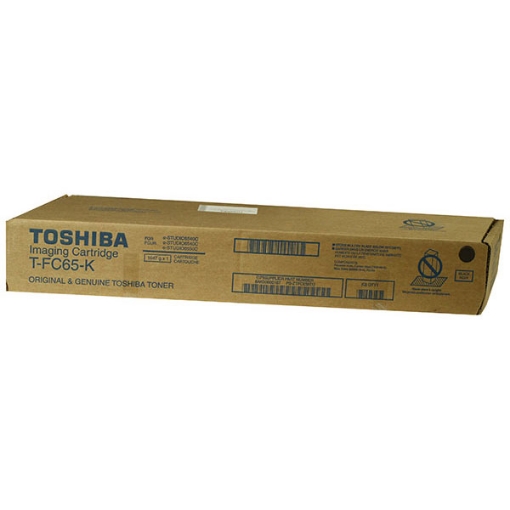 Picture of Toshiba TFC65K Black Toner Cartridge (77400 Yield)