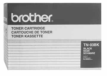 Show details for Brother TN-03BK Black Toner Cartridge Picture of Brother TN-03BK Black Toner Cartridge