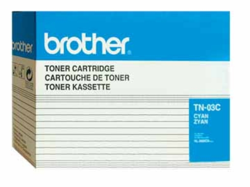 Picture of Brother TN-03C Cyan Toner Cartridge