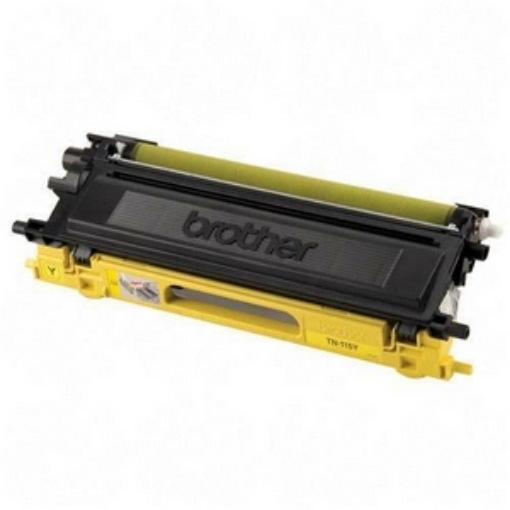 Picture of Compatible TN-115Y (TN-110Y) Yellow Toner Cartridge (4000 Yield)
