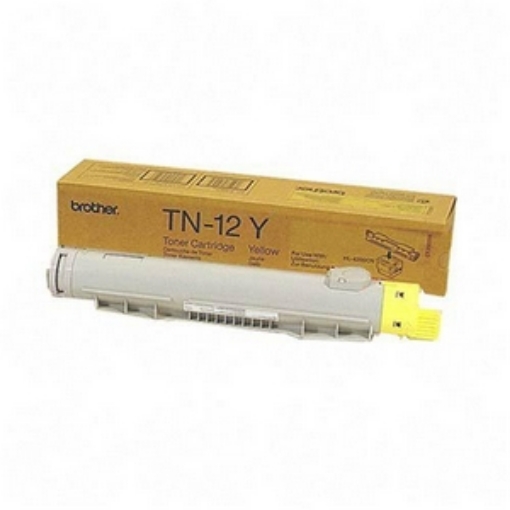 Picture of Brother TN-12Y Yellow Toner Cartridge (6000 Yield)
