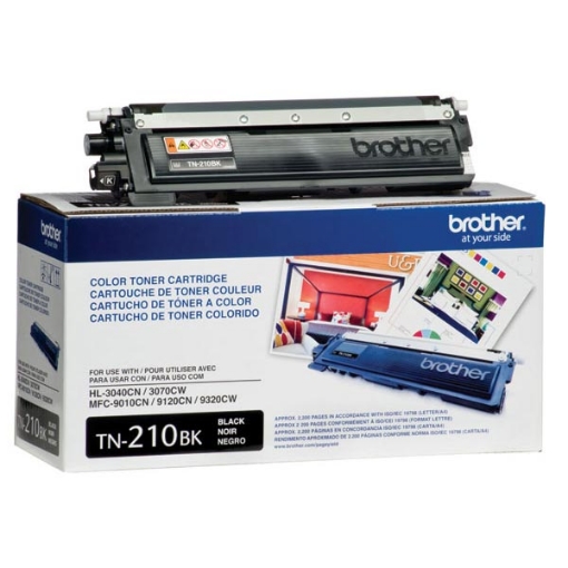 Picture of Brother TN-210BK Black Toner Cartridge (2200 Yield)