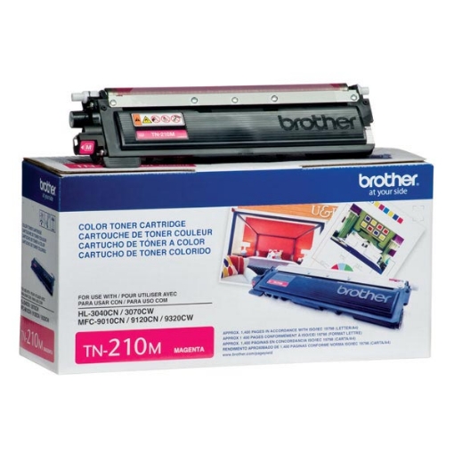 Picture of Brother TN-210M Magenta Toner Cartridge (1400 Yield)
