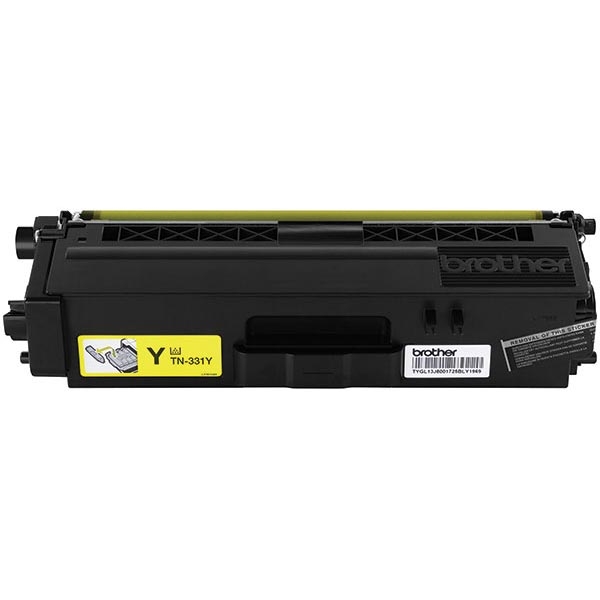 Picture of Brother TN-331Y Yellow Toner (1500 Yield)