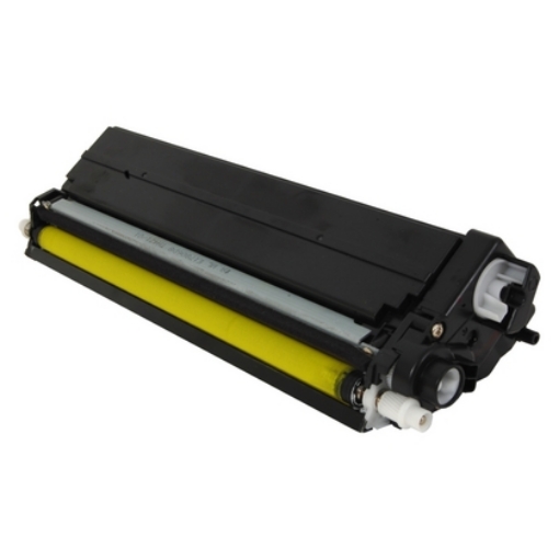 Picture of Compatible TN-436Y Super High Yield Yellow Toner Cartridge (6500 Yield)