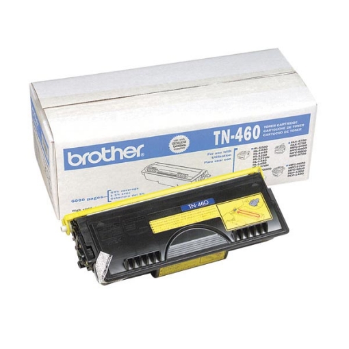 Picture of Brother TN-460 High Yield Black Toner Cartridge (6000 Yield)