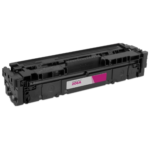 Picture of Compatible W2113A (HP 206A) Yellow Toner Cartridge (1250 Yield)
