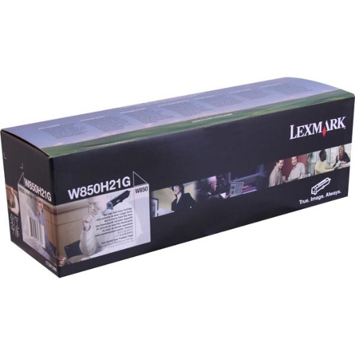 Picture of Lexmark W850H21G Black Toner Cartridge (35000 Yield)