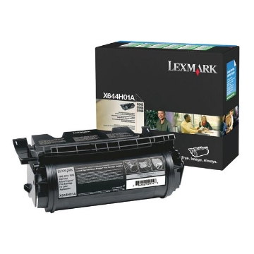 Show details for Lexmark X644H01A Black Print Cartridge (21000 Yield) Picture of Lexmark X644H01A Black Print Cartridge (21000 Yield)