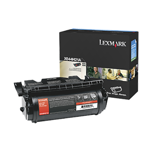 Picture of Lexmark X644H21A High Yield Black Print Cartridge