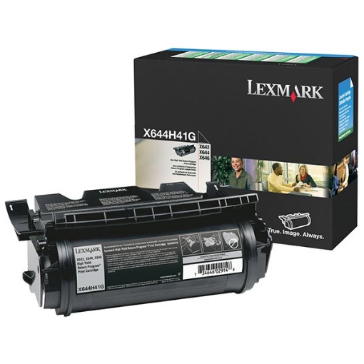 Picture of Lexmark X644H41G Extra High Yield Black Print Cartridge (21000 Yield)