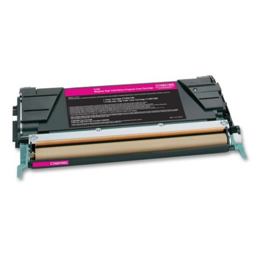 Picture of Compatible X746A1MG Magenta Toner (7000 Yield)