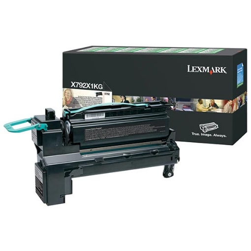 Picture of Lexmark X792X1KG (X792X2KG) Extra High Yield Black Toner (20000 Yield)