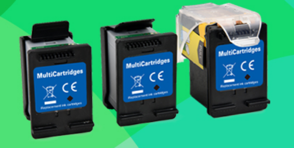 Picture of Ninestar Eco-saver 3706C001 (PG-260XL) Black 1 OEM printhead+3 Eco-Saver tank with new chip (equal to 3 Canon PG260xl Cartridges)